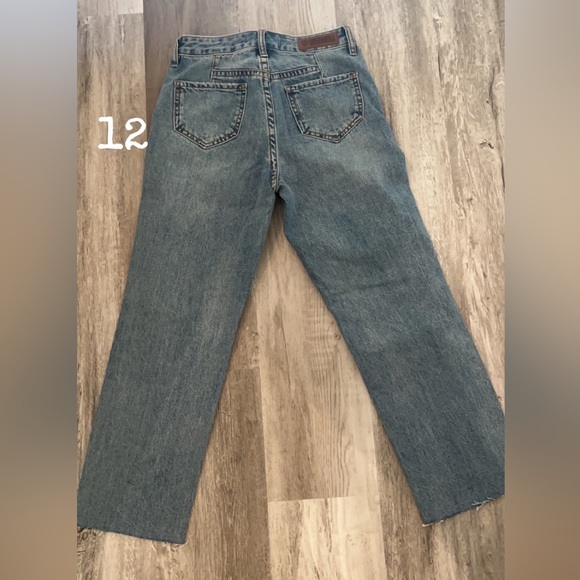 Rock & Roll high rise straight cropped size 24 - Picture 2 of 2